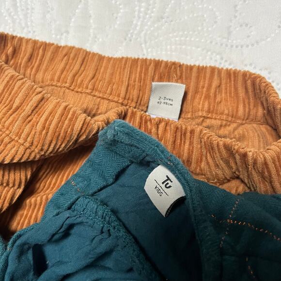 Tu Kids Corduroy Fall Outfit Size 2/3 - Picture 7 of 7